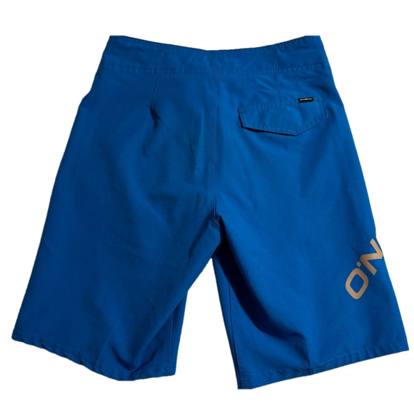 O’Neill Swim Trunks Blue Black Youth Men Size 28 Inches Teen Surf Shorts - Picture 5 of 10
